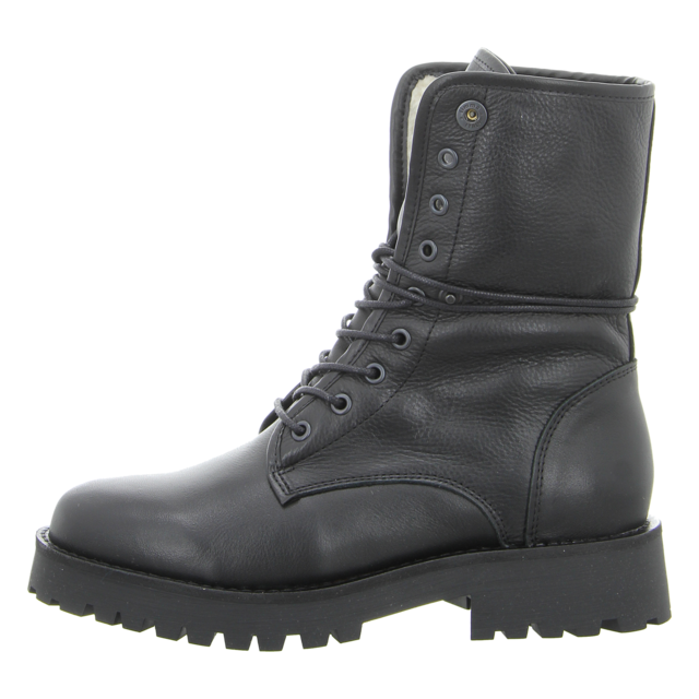 Palpa - F-2923  BLACK TEDDY - Domina 2 - black - Stiefeletten