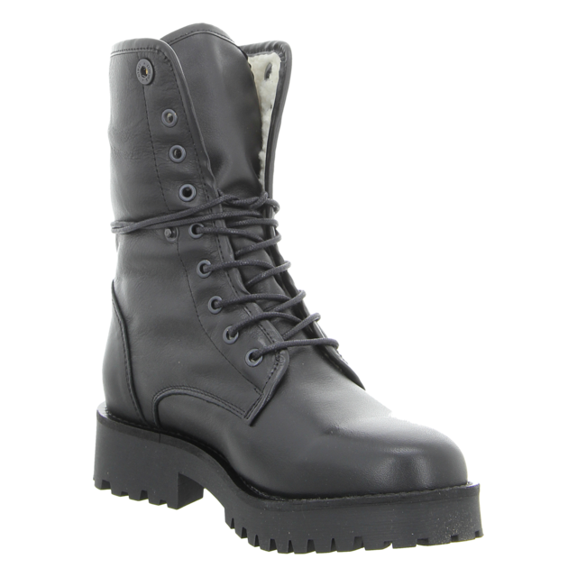 Palpa - F-2923  BLACK TEDDY - Domina 2 - black - Stiefeletten
