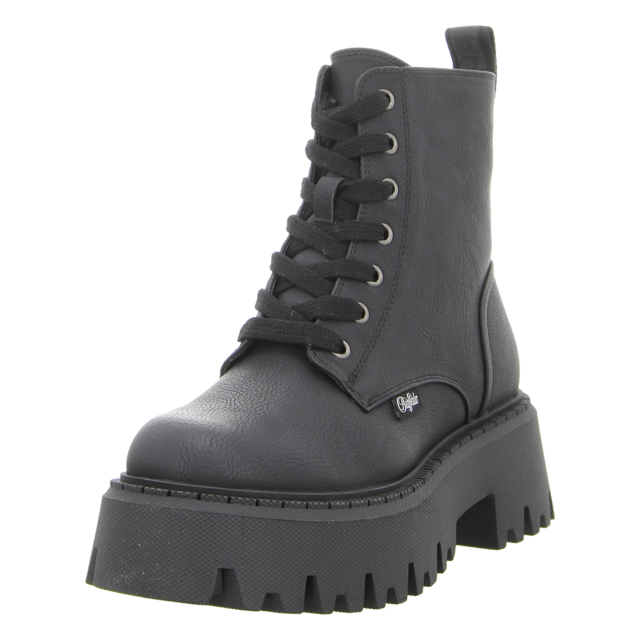 Buffalo - BN16225421 - Aspen Lace up warm - black - Stiefeletten
