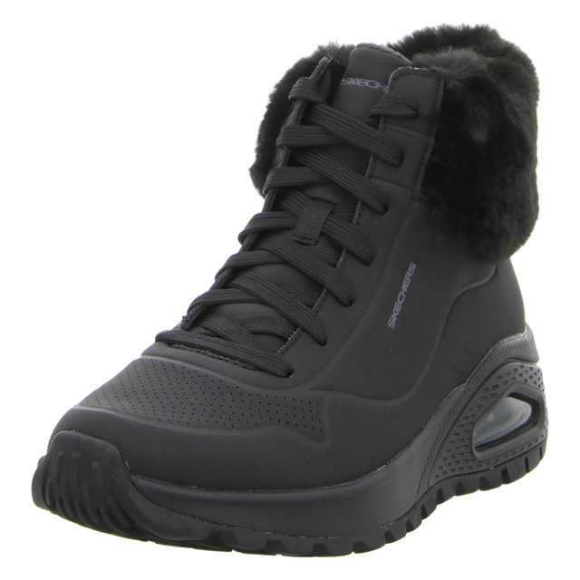 Skechers - 167274 BBK - Uno Rugged-Fall Air - black/faux - Stiefeletten