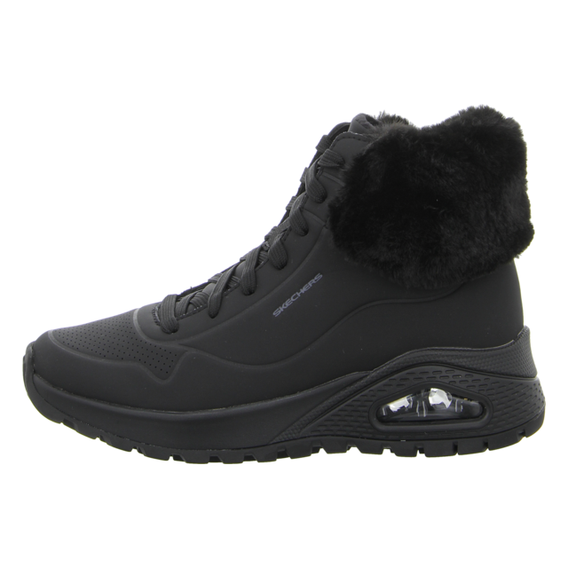 Skechers - 167274 BBK - Uno Rugged-Fall Air - black/faux - Stiefeletten