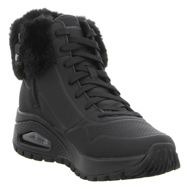 Skechers - 167274 BBK - Uno Rugged-Fall Air - black/faux - Stiefeletten