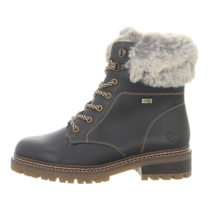 Stiefeletten - Remonte - schwarz kombi