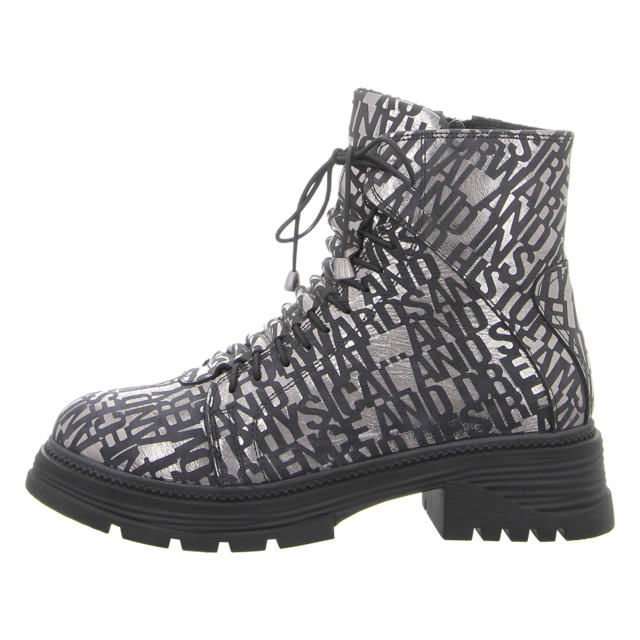 2GO Shoe - 8253-501-921 - 8253-501-921 - schwarz/silber - Stiefeletten