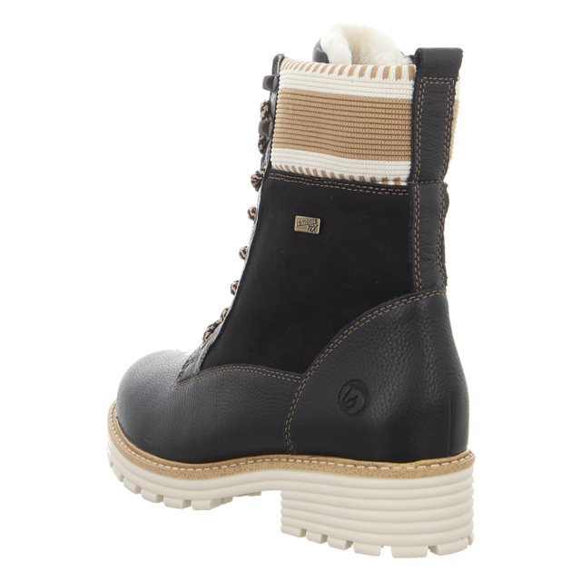 Remonte - D0W77-03 - D0W77-03 - schwarz kombi - Stiefeletten