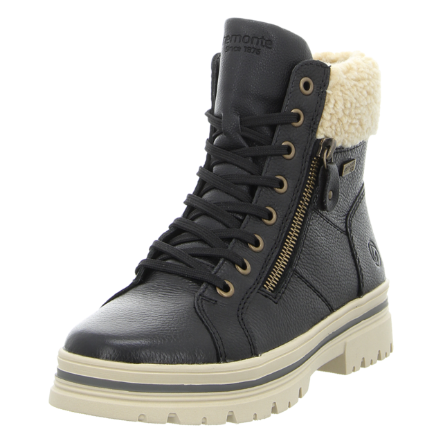 Remonte - D2U74-03 - D2U74-03 - schwarz kombi - Stiefeletten