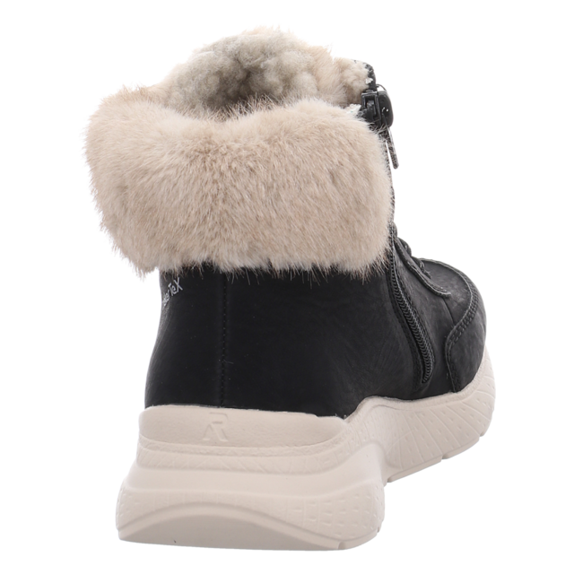 Rieker - M8510-00 - M8510-00 - schwarz/beige - Stiefeletten