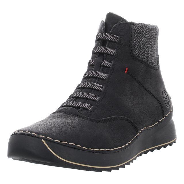 Rieker - 51553-00 - 51553-00 - schwarz - Stiefeletten