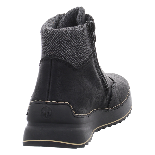 Rieker - 51553-00 - 51553-00 - schwarz - Stiefeletten
