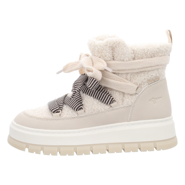 Tamaris - 1-26223-47-418 - 1-26223-47-418 - ivory - Stiefeletten