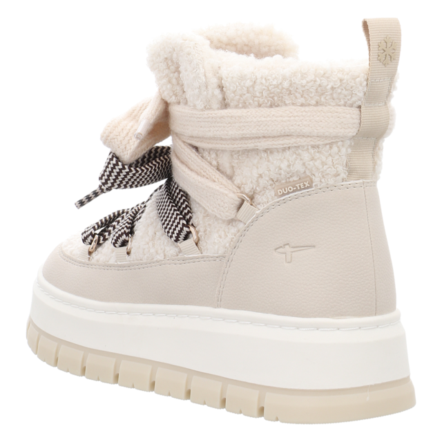 Tamaris - 1-26223-47-418 - 1-26223-47-418 - ivory - Stiefeletten