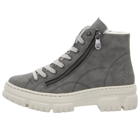 Stiefeletten - Rieker - grau