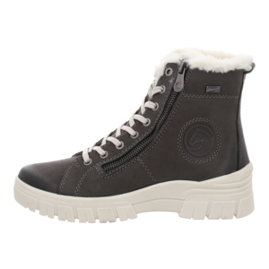 Stiefeletten - Remonte - grau kombi