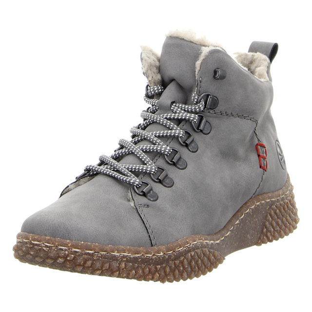 Rieker - Y8414-42 - Y8414-42 - grau - Stiefeletten