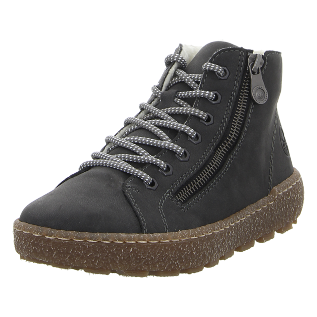 Rieker - N1020-45 - N1020-45 - grau - Stiefeletten
