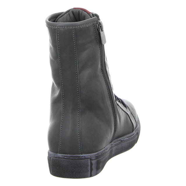 Andrea Conti - 0342856-631 - 0342856-631 - schiefer/burgund - Stiefeletten
