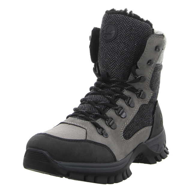 Rieker - M9842-40 - M9842-40 - grau - Stiefeletten