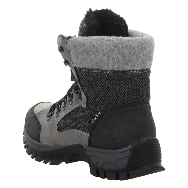 Rieker - M9842-40 - M9842-40 - grau - Stiefeletten