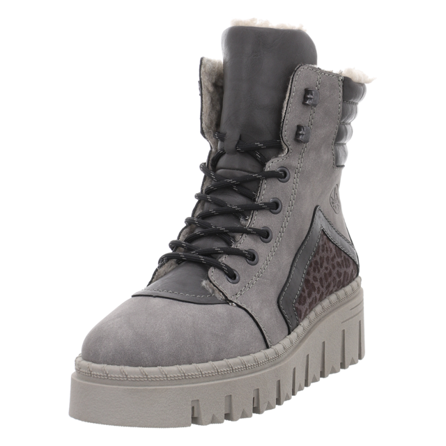 Rieker - Z8904-40 - Z8904-40 - grau - Stiefeletten