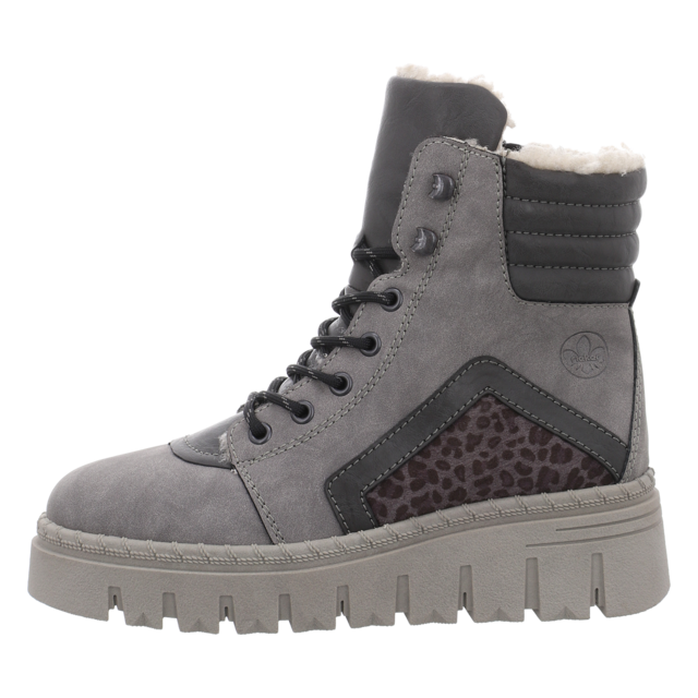 Rieker - Z8904-40 - Z8904-40 - grau - Stiefeletten