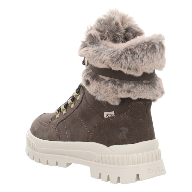 Rieker - W2100-45 - W2100-45 - grau - Stiefeletten