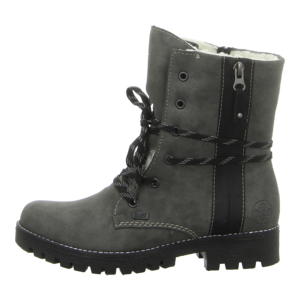 Stiefeletten - Rieker - grau