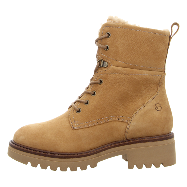 Tamaris - 1-26285-45-335 - 1-26285-45-335 - camel nubuc - Stiefeletten