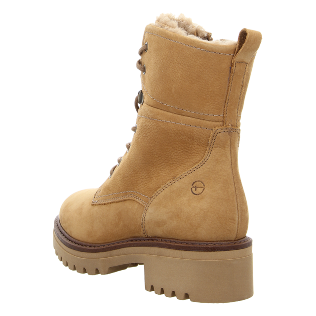Tamaris - 1-26285-45-335 - 1-26285-45-335 - camel nubuc - Stiefeletten