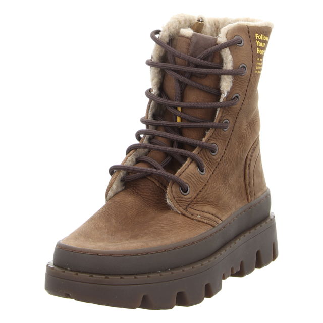 Satorisan - UNALOME LACES PREMIUM WOOL MID BROWN - Unalome Laces Premiu - mid brown - Stiefeletten