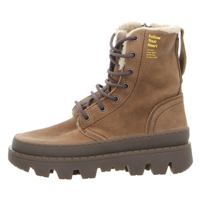 Satorisan - UNALOME LACES PREMIUM WOOL MID BROWN - Unalome Laces Premiu - mid brown - Stiefeletten