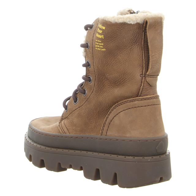 Satorisan - UNALOME LACES PREMIUM WOOL MID BROWN - Unalome Laces Premiu - mid brown - Stiefeletten