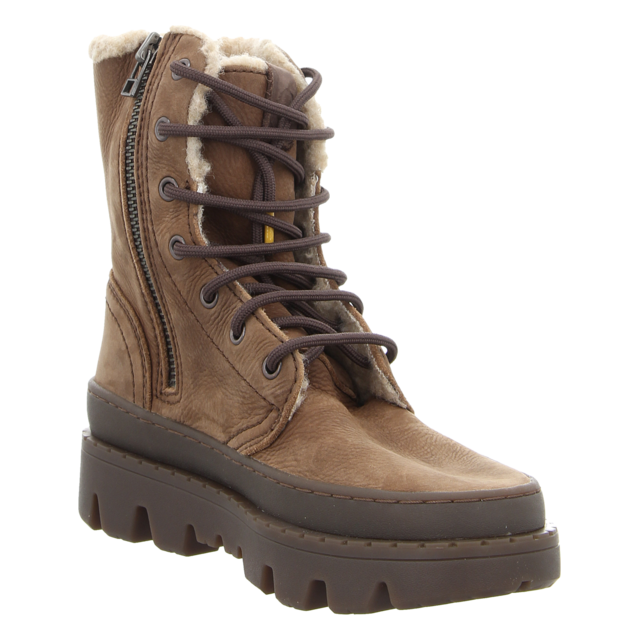 Satorisan - UNALOME LACES PREMIUM WOOL MID BROWN - Unalome Laces Premiu - mid brown - Stiefeletten