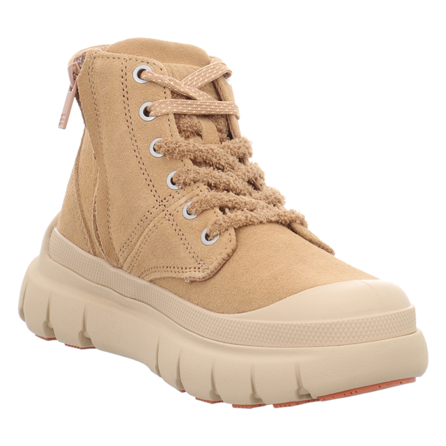 Palladium - 99553-252-M - Pallapop Hi Zip Sde - dear brown - Stiefeletten