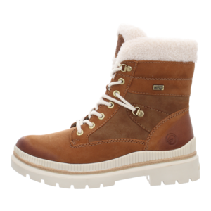Stiefeletten - Remonte - braun kombi