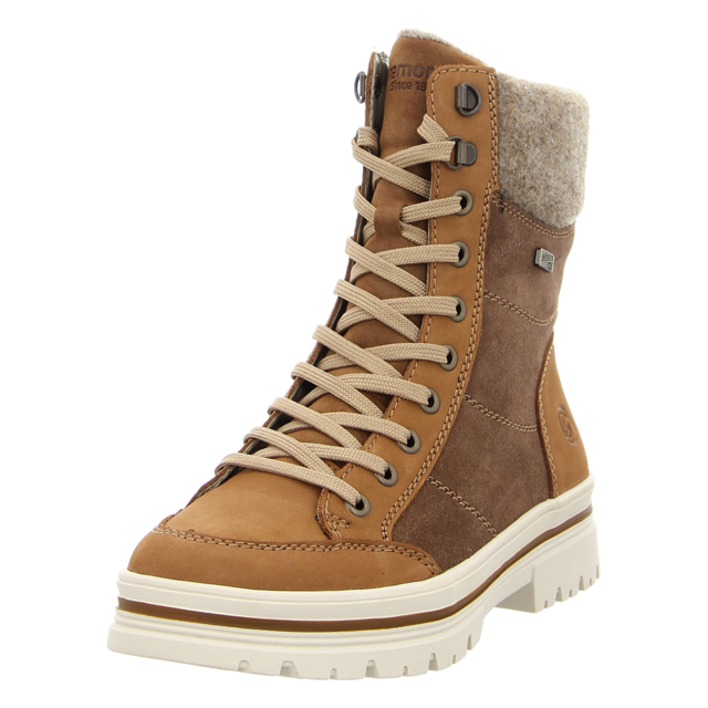 Remonte - D2U70-20 - D2U70-20 - braun kombi - Stiefeletten