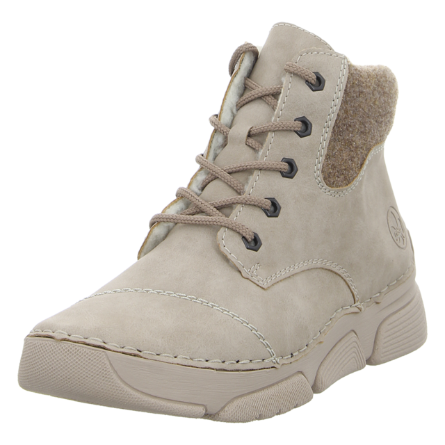 Rieker - 45900-60 - 45900-60 - beige - Schnrschuhe