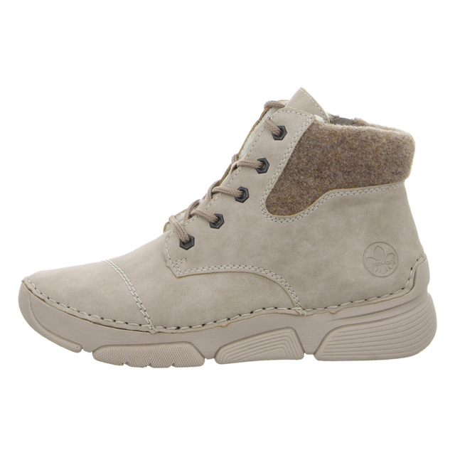 Rieker - 45900-60 - 45900-60 - beige - Schnrschuhe