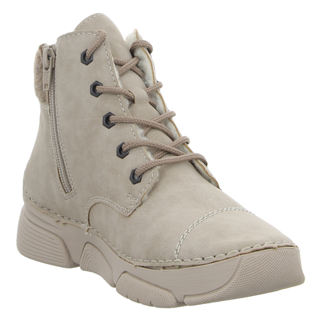 Rieker - 45900-60 - 45900-60 - beige - Schnrschuhe