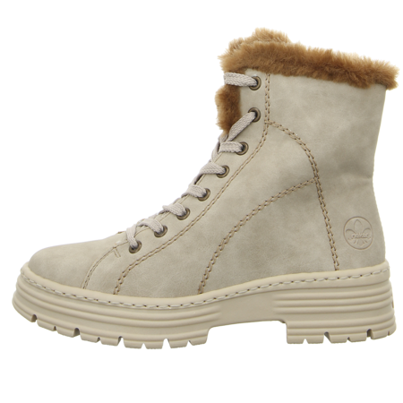 Stiefeletten - Rieker - beige
