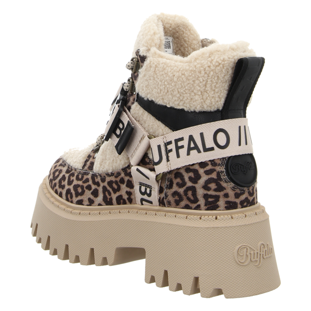 Buffalo - BN1622629 - Aspen Com Mid - beige/black/leo - Stiefeletten
