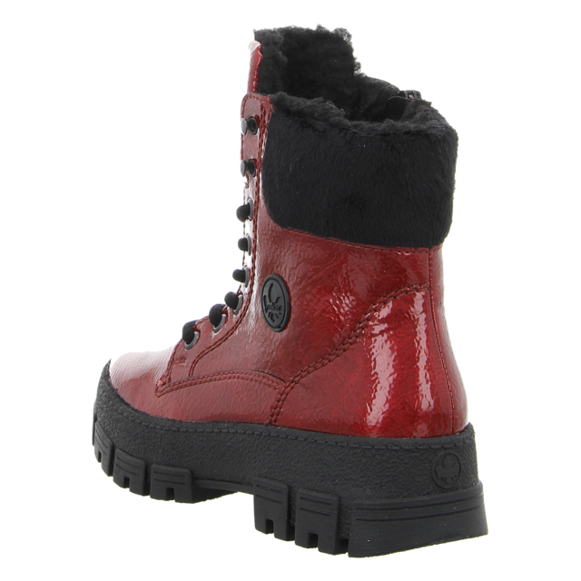 Rieker - Y0220-33 - Y0220-33 - rot - Stiefeletten