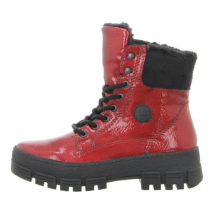 Stiefeletten - Rieker - rot