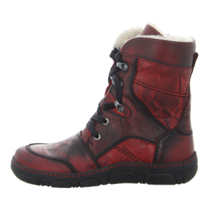 Stiefeletten - Krisbut - rot-kombi