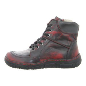 Stiefeletten - Krisbut - rot-kombi