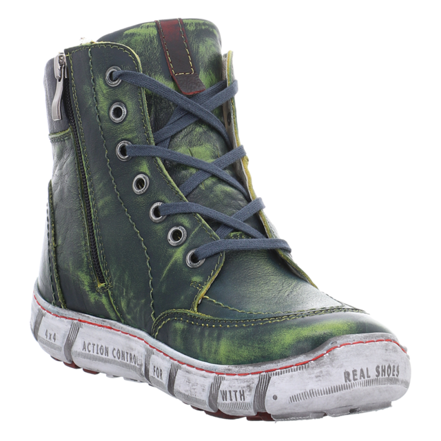 Krisbut - 3307A-6-8 - 3307A-6-8 - gr�n-kombi - Stiefeletten