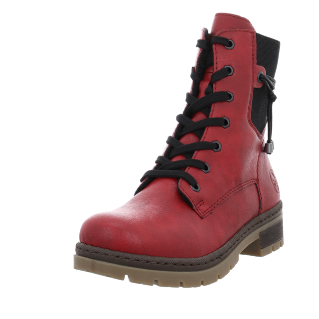 Rieker - Y7431-35 - Y7431-35 - rot - Stiefeletten