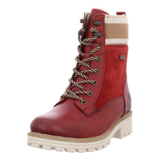 Remonte - D0W77-35 - D0W77-35 - rot kombi - Stiefeletten