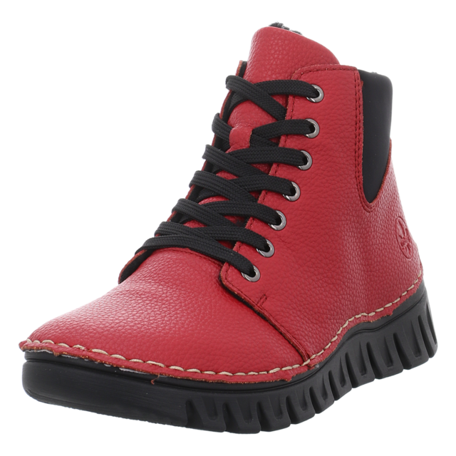 Rieker - 57511-33 - 57511-33 - rot - Stiefeletten