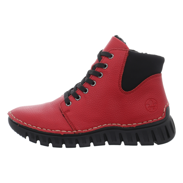 Rieker - 57511-33 - 57511-33 - rot - Stiefeletten