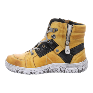 Stiefeletten - Krisbut - gelb-kombi